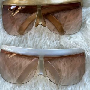 Authentic  Women's Courreges Sunglasses from the 80's